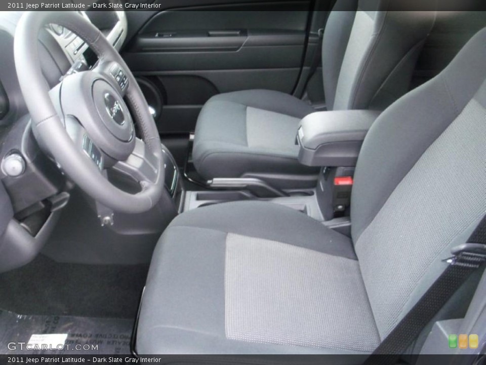 Dark Slate Gray Interior Photo for the 2011 Jeep Patriot Latitude #39008231