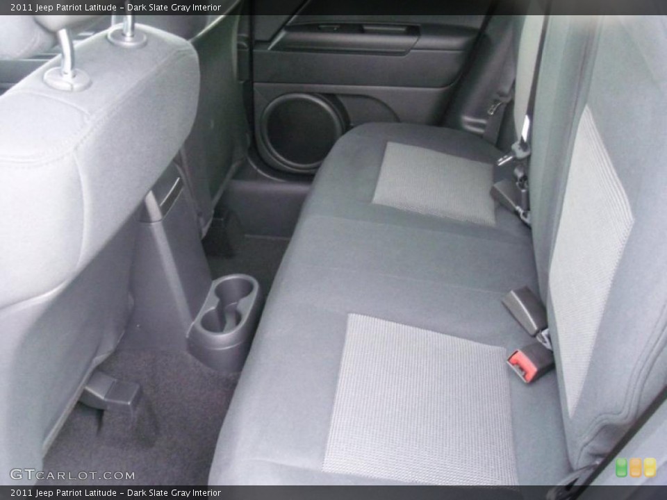 Dark Slate Gray Interior Photo for the 2011 Jeep Patriot Latitude #39008247