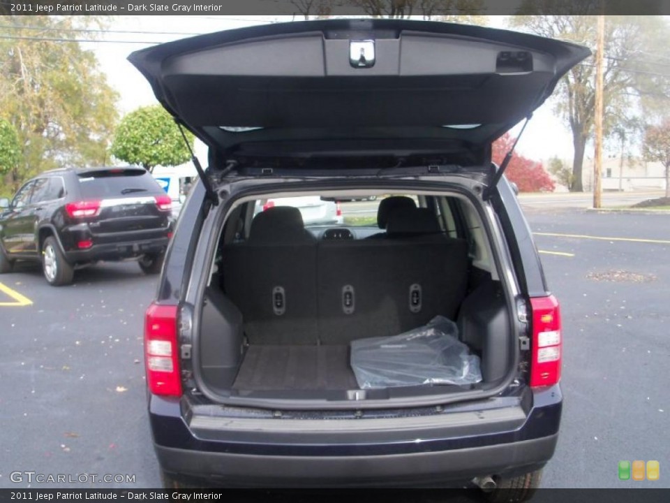 Dark Slate Gray Interior Trunk for the 2011 Jeep Patriot Latitude #39008575
