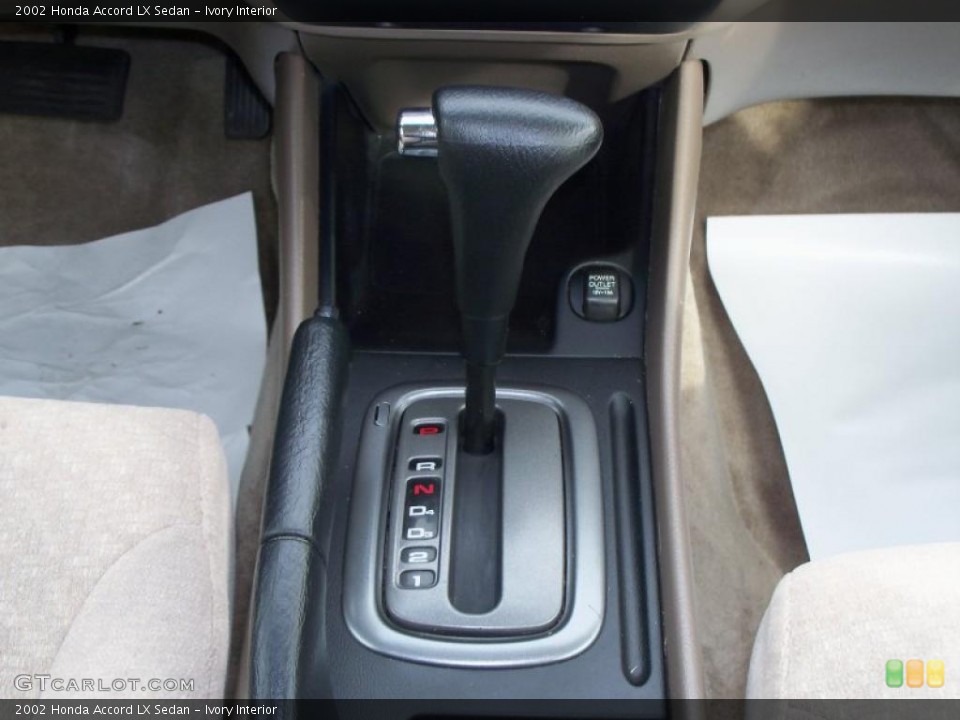 Ivory Interior Transmission for the 2002 Honda Accord LX Sedan #39011183