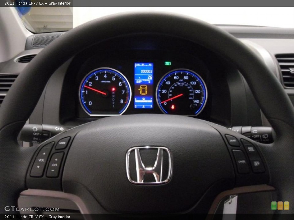 Gray Interior Steering Wheel for the 2011 Honda CR-V EX #39013155