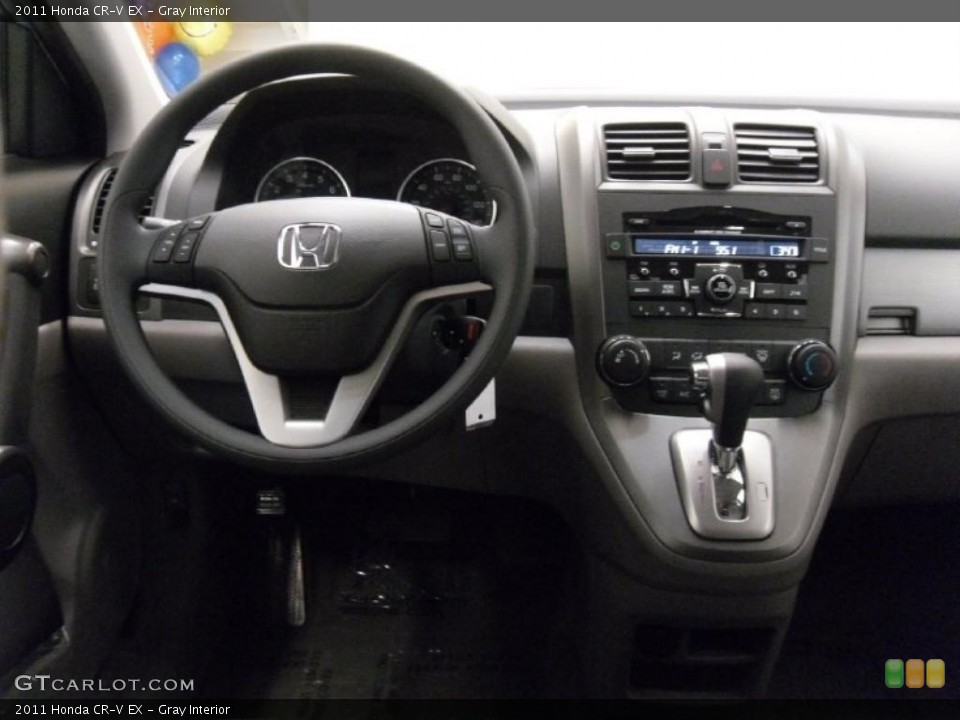 Gray Interior Dashboard for the 2011 Honda CR-V EX #39013235
