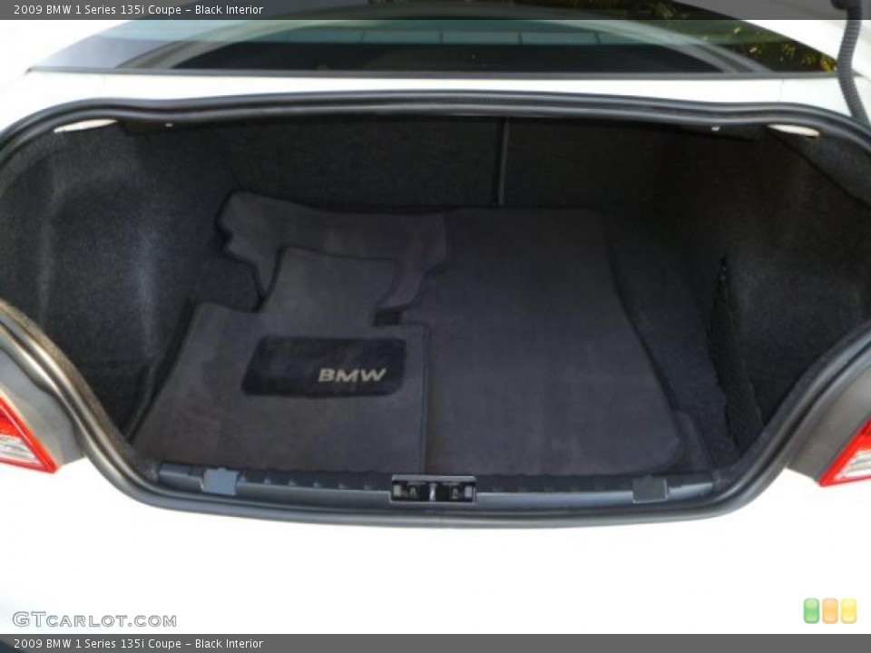 Black Interior Trunk for the 2009 BMW 1 Series 135i Coupe #39013367