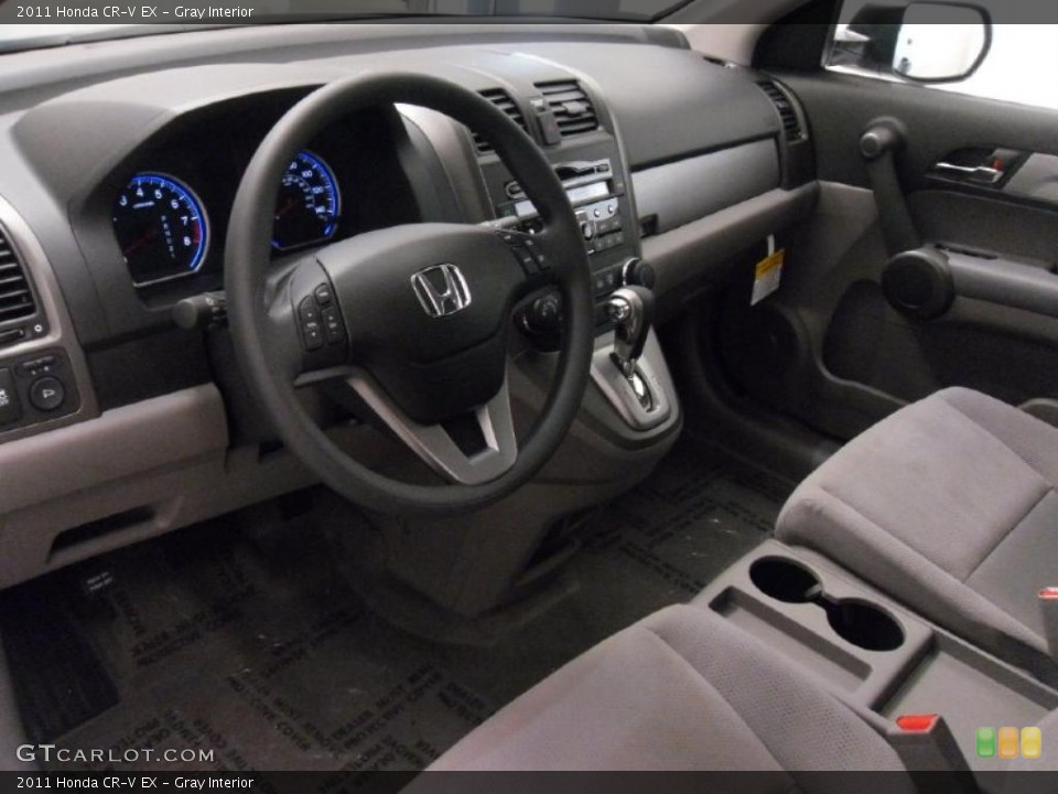 Gray Interior Prime Interior for the 2011 Honda CR-V EX #39013407