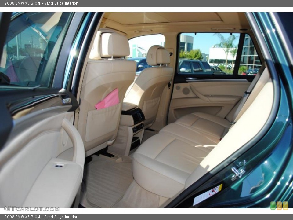 Sand Beige Interior Photo for the 2008 BMW X5 3.0si #39014255