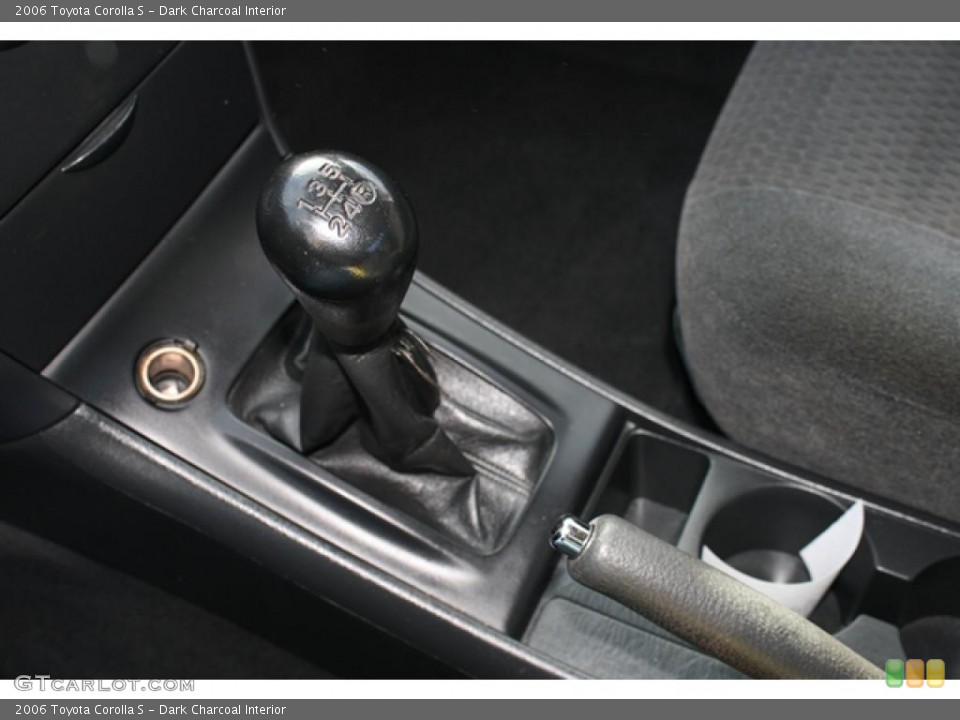 Dark Charcoal Interior Transmission for the 2006 Toyota Corolla S #39014459
