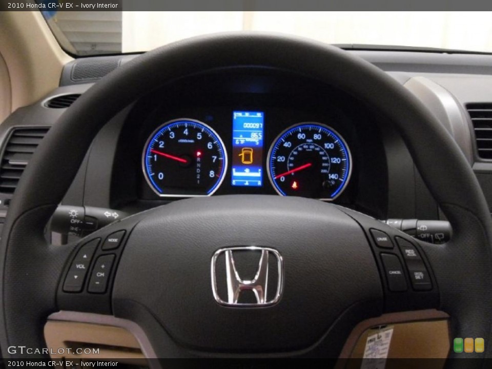 Ivory Interior Steering Wheel for the 2010 Honda CR-V EX #39014599