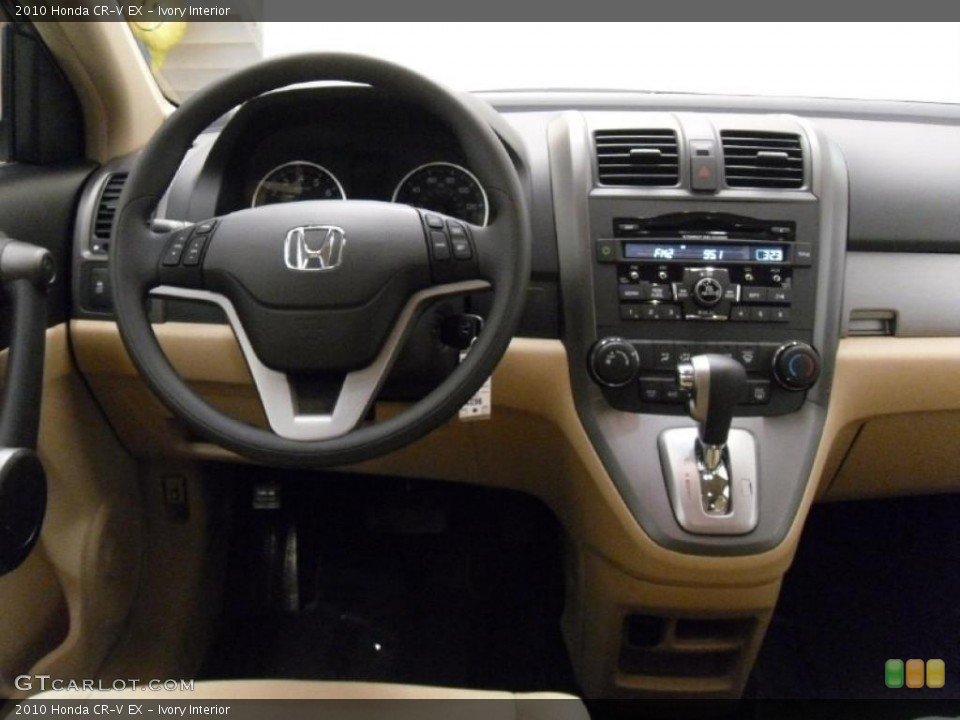 Ivory Interior Dashboard for the 2010 Honda CR-V EX #39014647