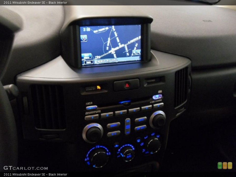 Black Interior Navigation for the 2011 Mitsubishi Endeavor SE #39015099