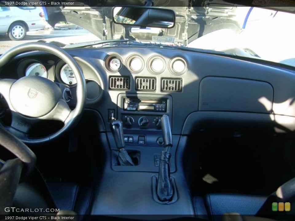 Black Interior Dashboard for the 1997 Dodge Viper GTS #39015259