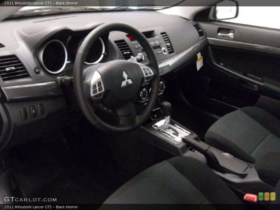 Black Interior Photo for the 2011 Mitsubishi Lancer GTS #39015827