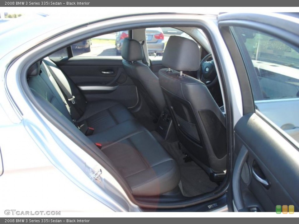 Black Interior Photo for the 2008 BMW 3 Series 335i Sedan #39016171