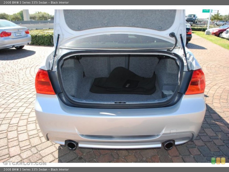 Black Interior Trunk for the 2008 BMW 3 Series 335i Sedan #39016183