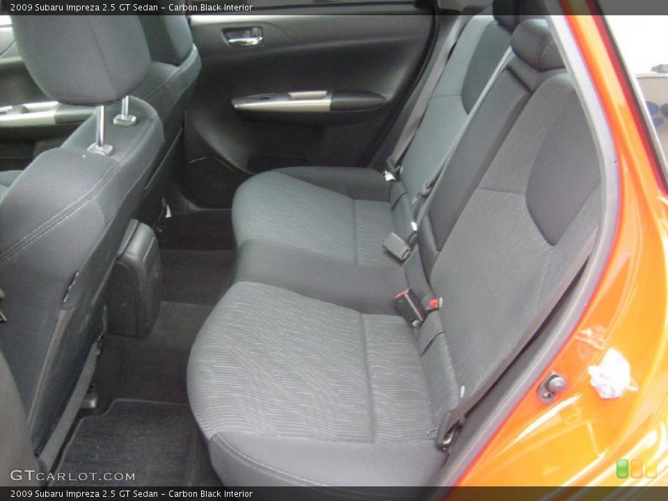 Carbon Black Interior Photo for the 2009 Subaru Impreza 2.5 GT Sedan #39018407