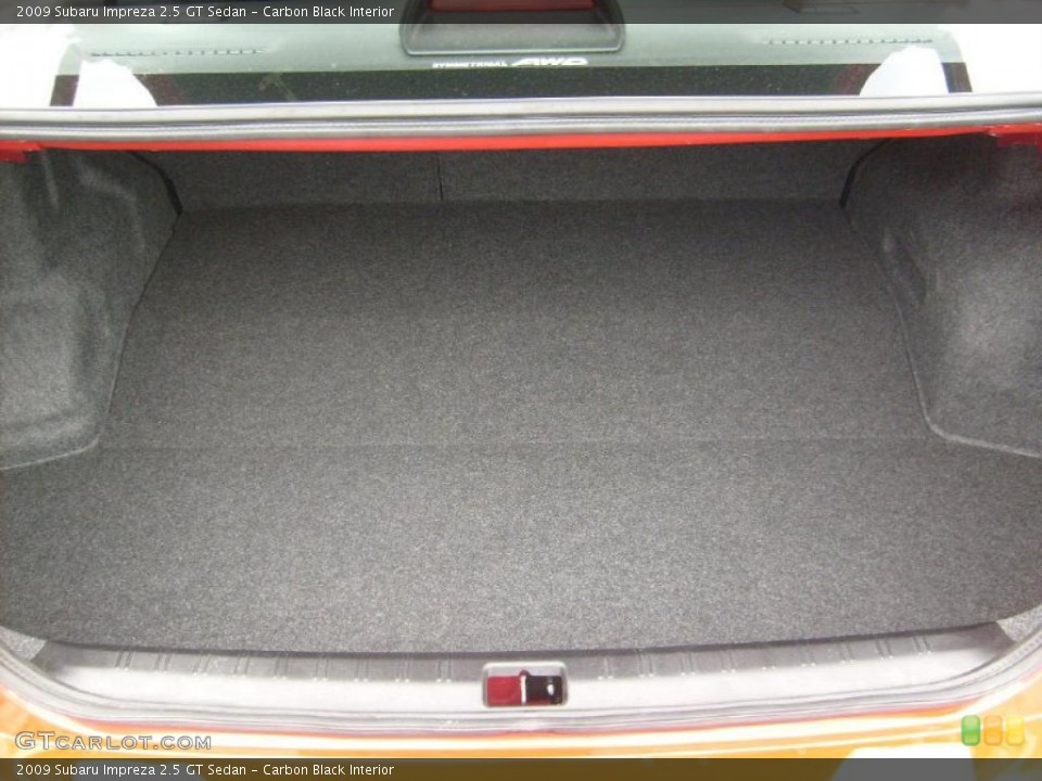 Carbon Black Interior Trunk for the 2009 Subaru Impreza 2.5 GT Sedan #39018435