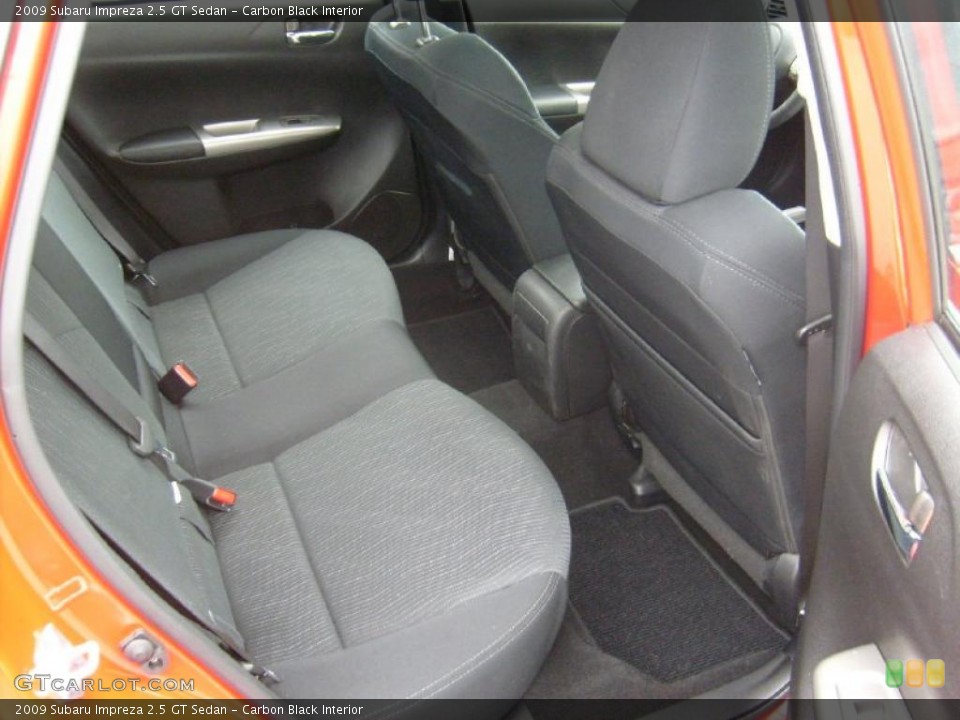Carbon Black Interior Photo for the 2009 Subaru Impreza 2.5 GT Sedan #39018447