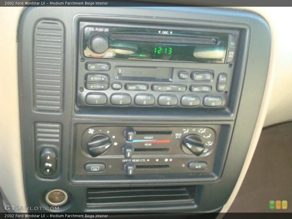 Medium Parchment Beige Interior Controls for the 2002 Ford Windstar LX #39019095