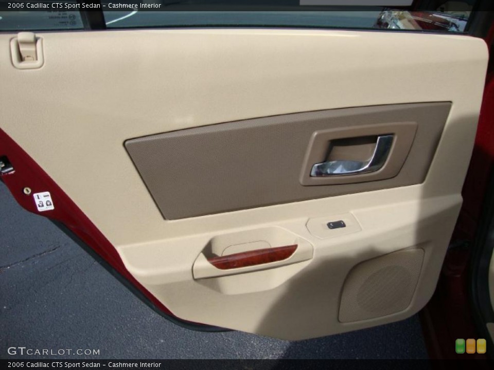 Cashmere Interior Door Panel for the 2006 Cadillac CTS Sport Sedan #39019639