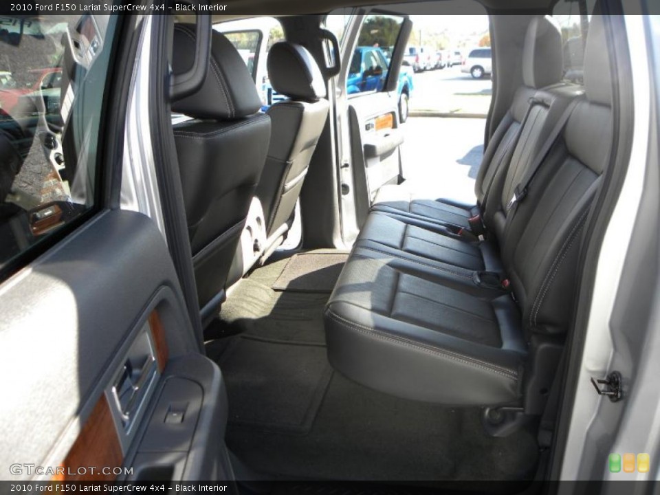 Black Interior Photo for the 2010 Ford F150 Lariat SuperCrew 4x4 #39019827