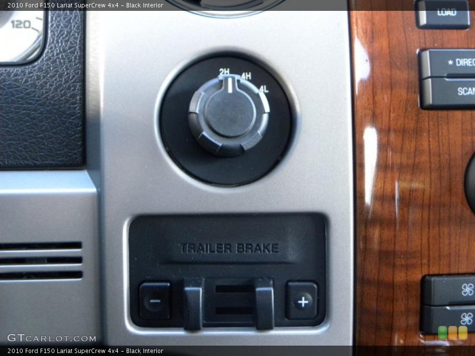 Black Interior Controls for the 2010 Ford F150 Lariat SuperCrew 4x4 #39020055