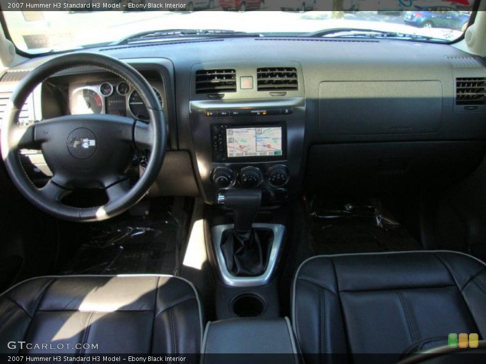 Ebony Black Interior Dashboard for the 2007 Hummer H3  #39020315