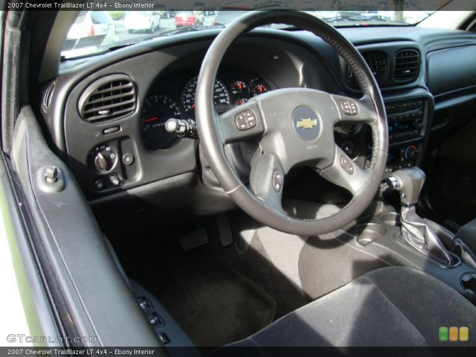 Ebony Interior Steering Wheel for the 2007 Chevrolet TrailBlazer LT 4x4 #39020655