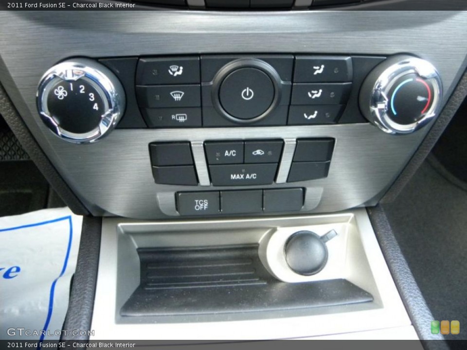 Charcoal Black Interior Controls for the 2011 Ford Fusion SE #39020907