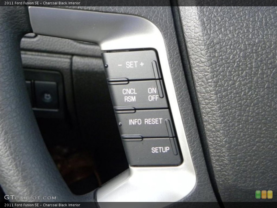Charcoal Black Interior Controls for the 2011 Ford Fusion SE #39020947