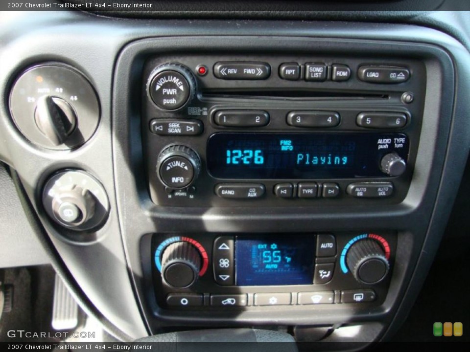 Ebony Interior Controls for the 2007 Chevrolet TrailBlazer LT 4x4 #39020983
