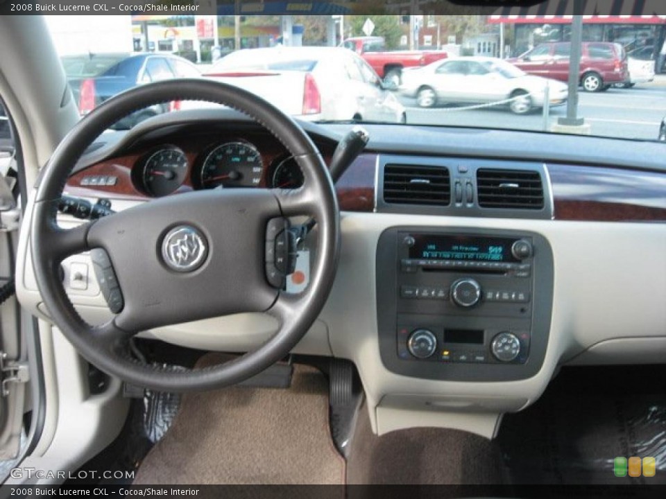 Cocoa/Shale Interior Dashboard for the 2008 Buick Lucerne CXL #39022659
