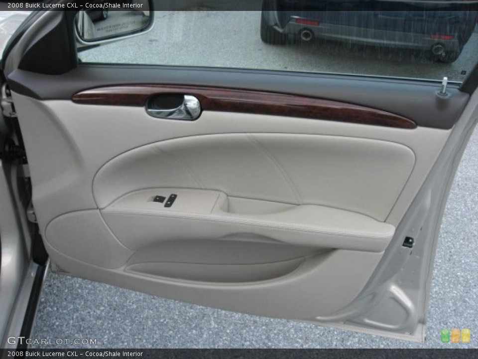 Cocoa/Shale Interior Door Panel for the 2008 Buick Lucerne CXL #39022807