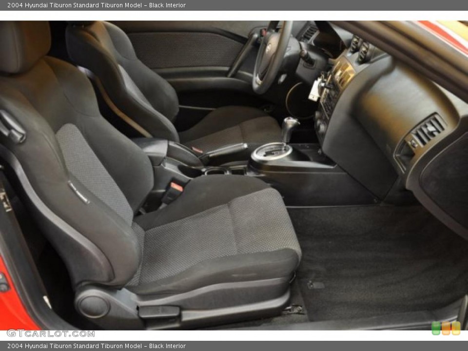 Black Interior Photo for the 2004 Hyundai Tiburon  #39022999