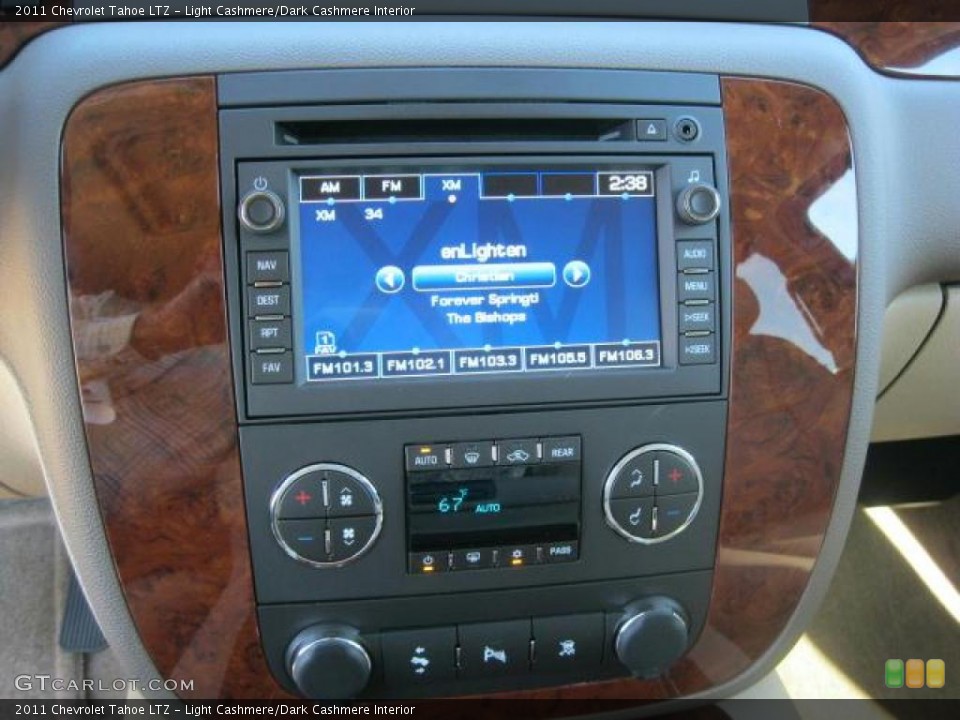 Light Cashmere/Dark Cashmere Interior Controls for the 2011 Chevrolet Tahoe LTZ #39023639