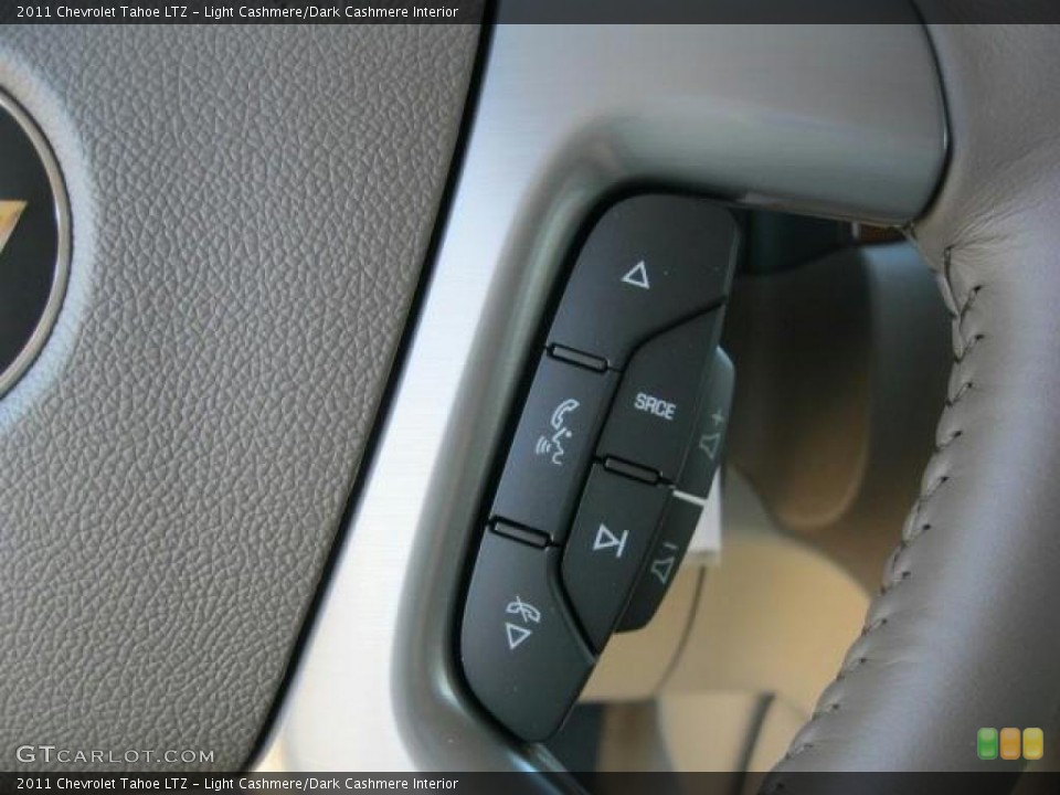 Light Cashmere/Dark Cashmere Interior Controls for the 2011 Chevrolet Tahoe LTZ #39023659