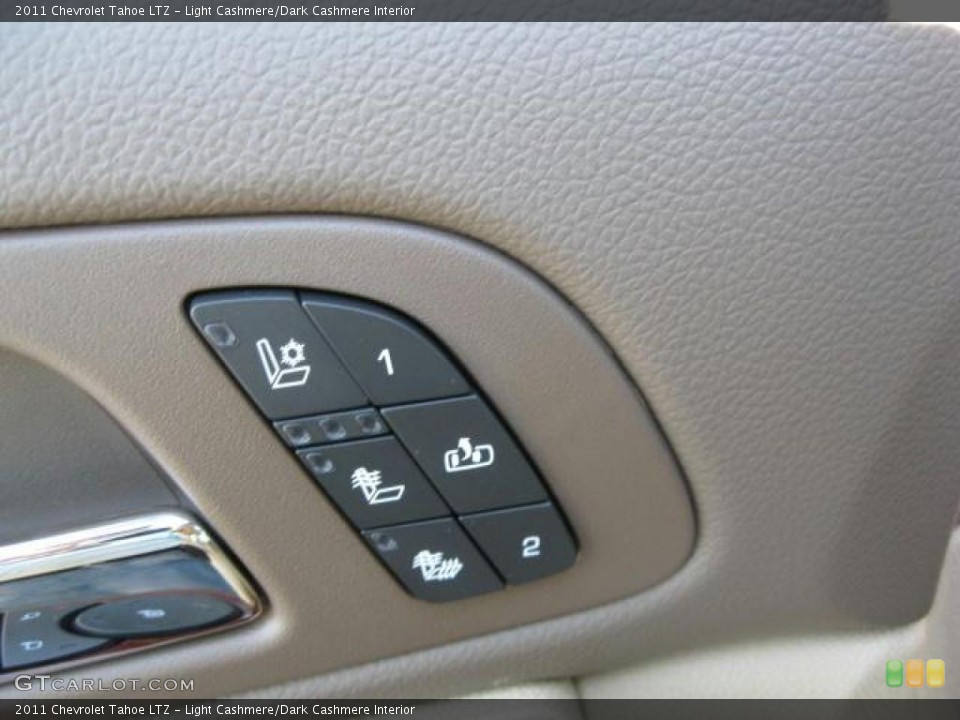 Light Cashmere/Dark Cashmere Interior Controls for the 2011 Chevrolet Tahoe LTZ #39023727