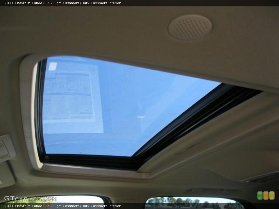Light Cashmere/Dark Cashmere Interior Sunroof for the 2011 Chevrolet Tahoe LTZ #39023759