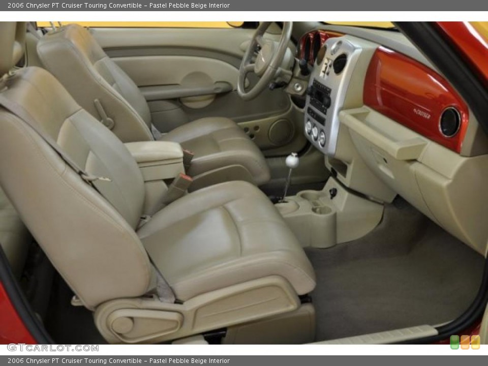 Pastel Pebble Beige Interior Photo for the 2006 Chrysler PT Cruiser Touring Convertible #39025011