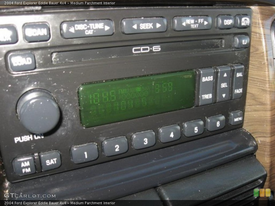 Medium Parchment Interior Controls for the 2004 Ford Explorer Eddie Bauer 4x4 #39025627
