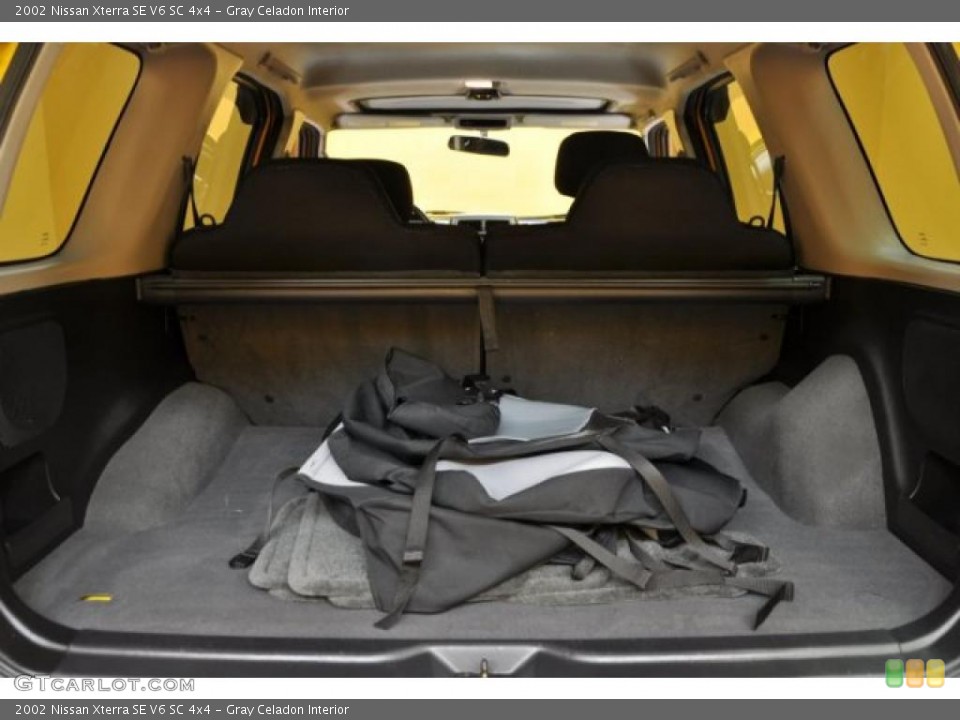 Gray Celadon Interior Trunk for the 2002 Nissan Xterra SE V6 SC 4x4 #39026063