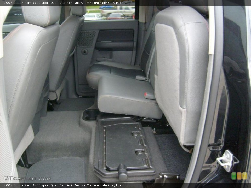 Medium Slate Gray Interior Photo for the 2007 Dodge Ram 3500 Sport Quad Cab 4x4 Dually #39026615