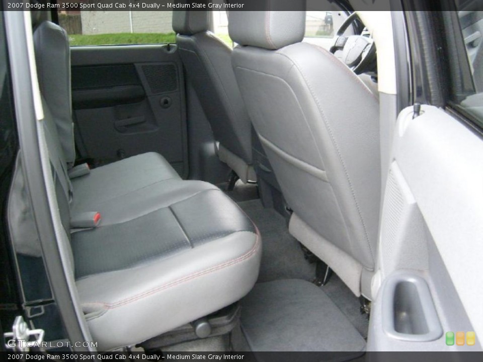Medium Slate Gray Interior Photo for the 2007 Dodge Ram 3500 Sport Quad Cab 4x4 Dually #39026671