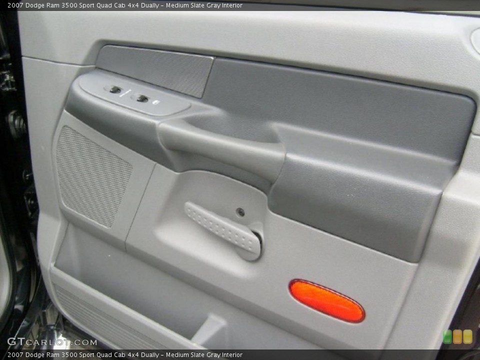 Medium Slate Gray Interior Door Panel for the 2007 Dodge Ram 3500 Sport Quad Cab 4x4 Dually #39026699