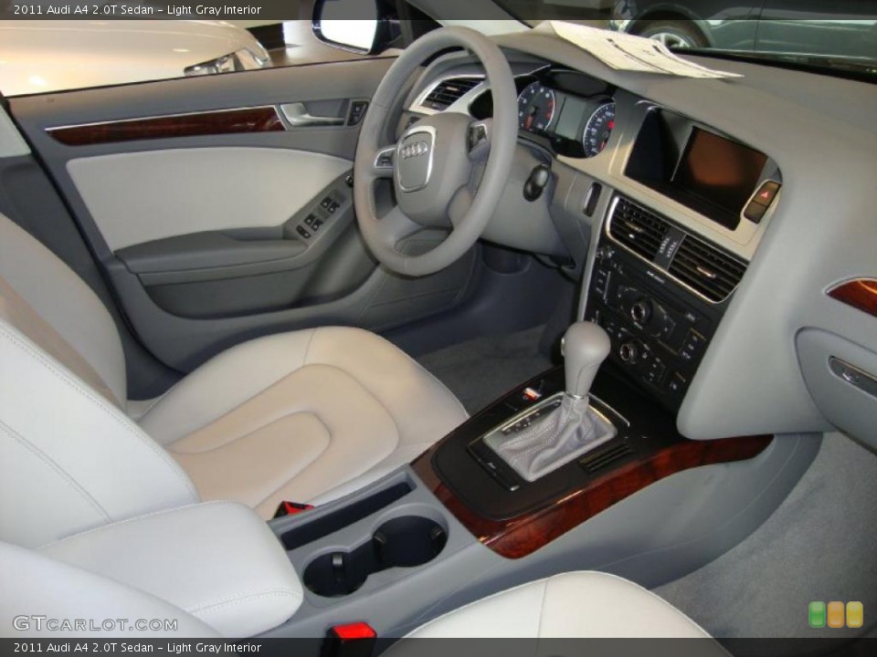 Light Gray Interior Dashboard for the 2011 Audi A4 2.0T Sedan #39027415