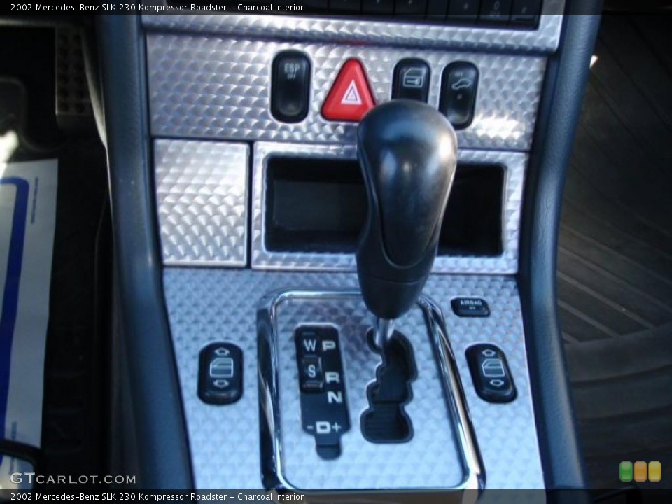Charcoal Interior Transmission for the 2002 Mercedes-Benz SLK 230 Kompressor Roadster #39027865