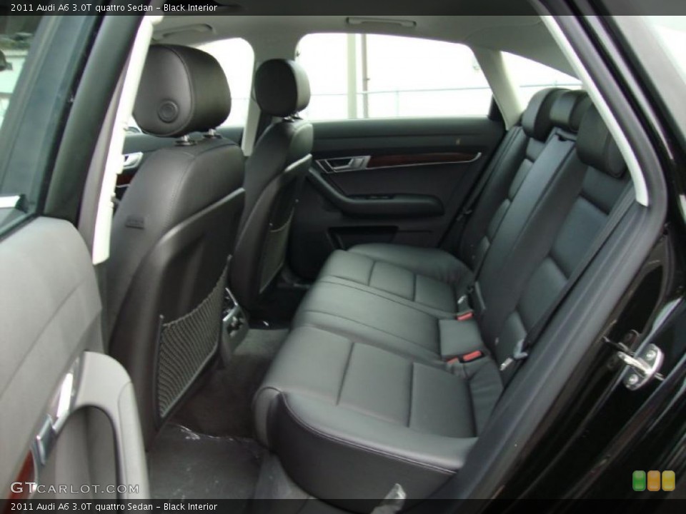 Black Interior Photo for the 2011 Audi A6 3.0T quattro Sedan #39028071