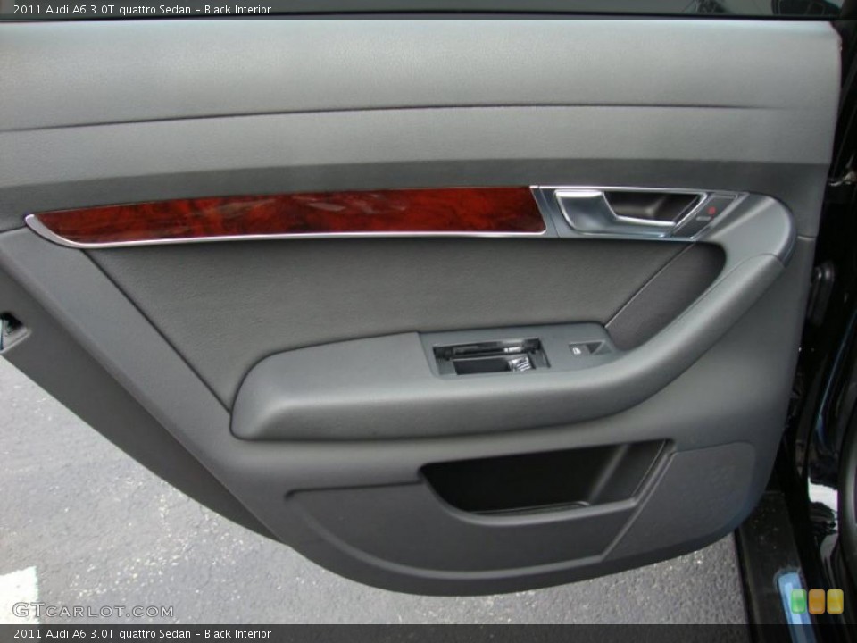 Black Interior Door Panel for the 2011 Audi A6 3.0T quattro Sedan #39028091
