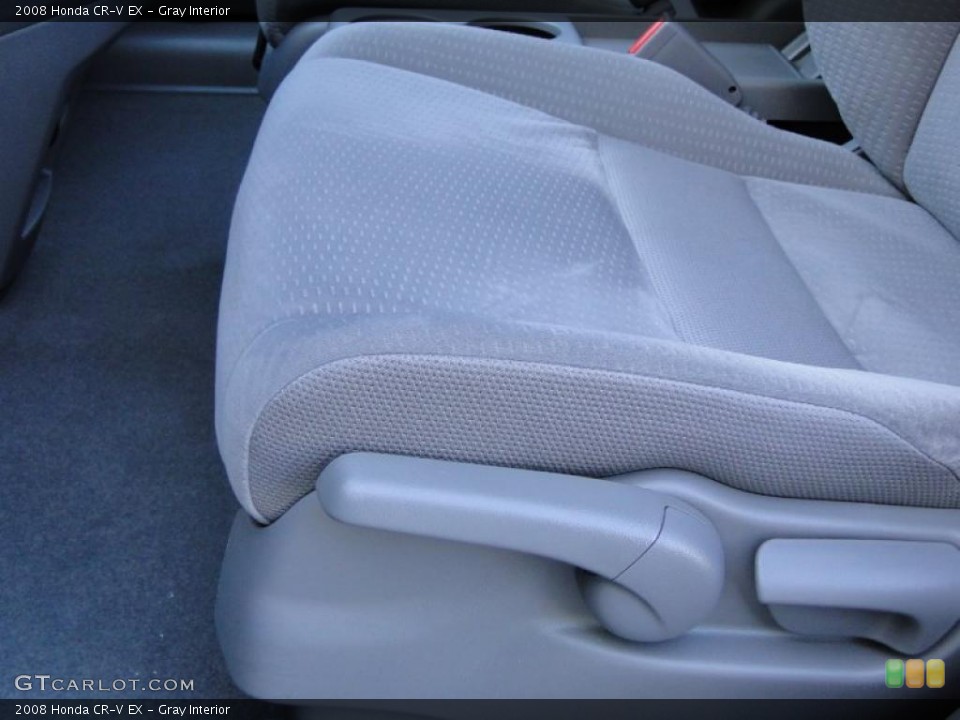 Gray Interior Photo for the 2008 Honda CR-V EX #39028159
