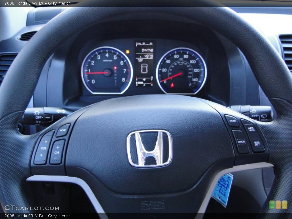 Gray Interior Steering Wheel for the 2008 Honda CR-V EX #39028167