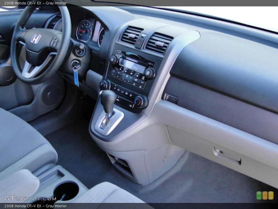 Gray Interior Photo for the 2008 Honda CR-V EX #39028283