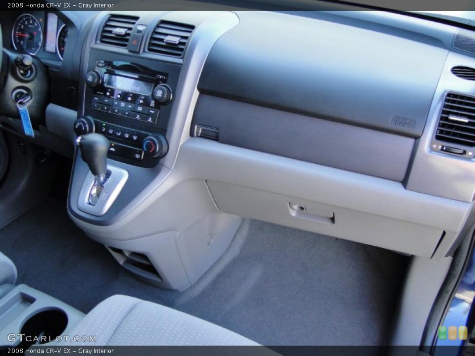 Gray Interior Photo for the 2008 Honda CR-V EX #39028291